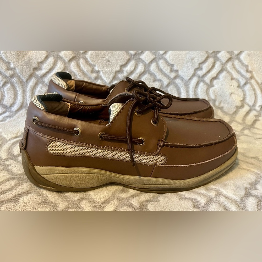 Ped-Lite Oliver Men’s Brown Diabetic Comfort Lace-Up Shoes Sz 10M NIB